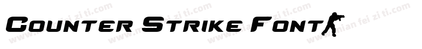 Counter Strike Font字体转换